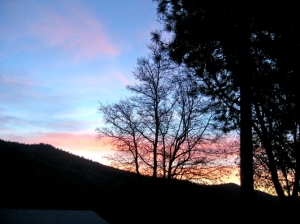 Dawn in the Sierras